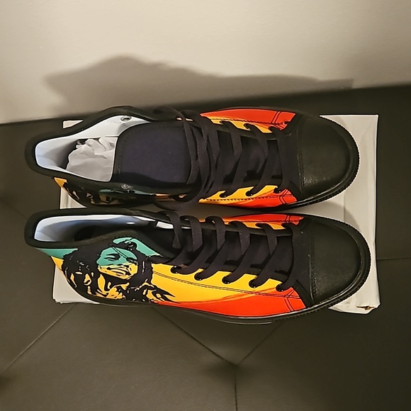 Bob Marley high top sneakers - Picture 3 of 3